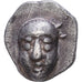 Gaul, Hemiobol, ca. 480-470 BC, Massalia, "au masque", Plata, MBC