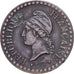 Frankreich, 1 Centime, Dupré, 1849, Paris, Bronze, SS, Gadoury:84