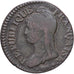 Francia, Directoire, 5 Centimes, Dupré, AN 8, Metz, Bronce, MBC, Gadoury:126a