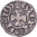 Francia, Étienne Ier, Denarius, Siglo XII, Guingamp, Plata, BC+