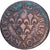 Francja, Louis XIII, Double tournois de Warin, 1643, Miedź, VF(20-25)