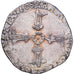 Frankreich, Henri IV, 1/4 Ecu, 1608, Bordeaux, Silber, S, Gadoury:597