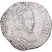 Francia, Henri III, Demi Franc, 1587, Amiens, Argento, MB, Gadoury:487