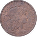 France, 2 Centimes, Daniel-Dupuis, 1916, MDP, Bronze, VF(30-35), Gadoury:107