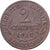 Frankreich, 2 Centimes, Daniel-Dupuis, 1916, MDP, Bronze, S+, Gadoury:107