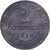 Francja, 2 Centimes, Daniel-Dupuis, 1914, MDP, Brązowy, VF(20-25), Gadoury:107