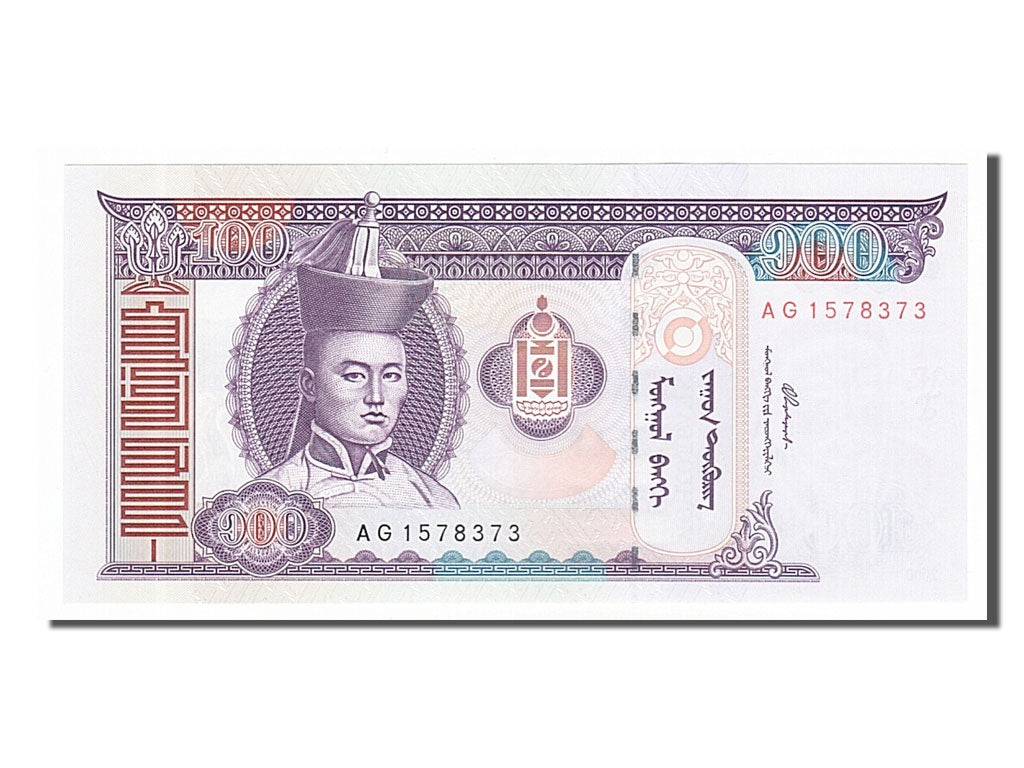 Billete, 100 Tugrik, 2000, Mongolia, UNC