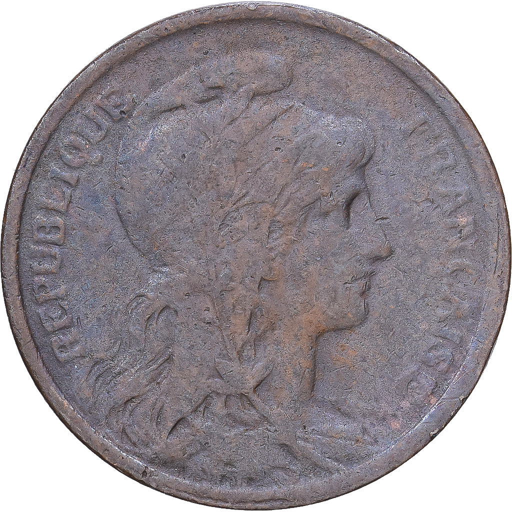 Frankrijk, 1 Centime, Daniel-Dupuis, 1920, MDP, Bronzen, FR, Gadoury:90