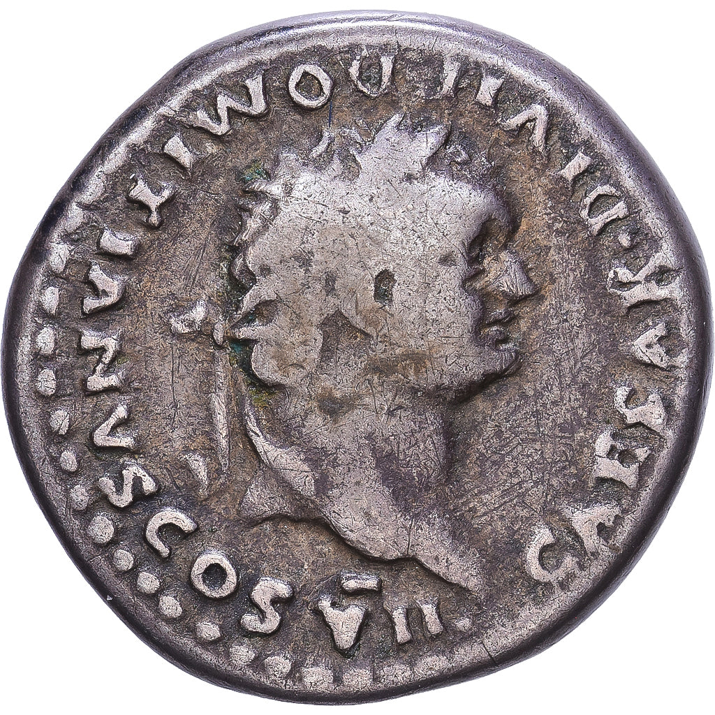 Roman Empire, Domitian, Denarius, 80-81, Rome, Silver, VF(20-25), RIC:266