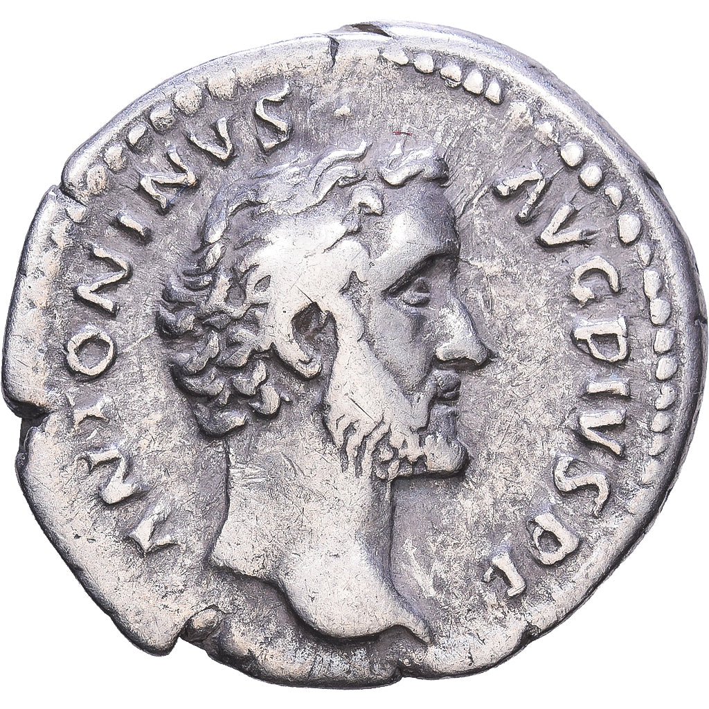 Roman Empire, Antonin le Pieux, Denarius, 139, Rome, Zilver, FR+, RIC:48a