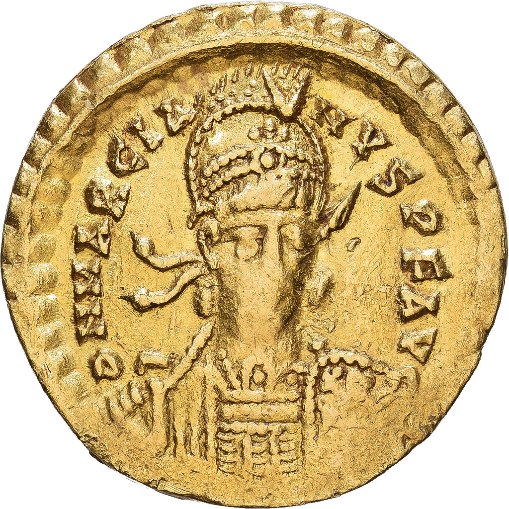 Roman Empire, Marcian, Solidus, 450-457, Constantinople, Złoto, VF(20-25)