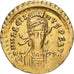 Roman Empire, Marcian, Solidus, 450-457, Constantinople, Złoto, VF(20-25)