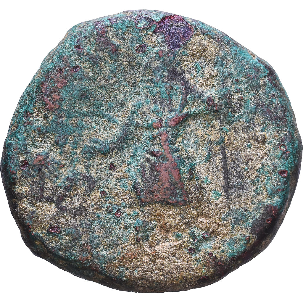 Império Cuchana, Kanishka, Bronze Unit, 127-152, Bronze, VF(20-25)
