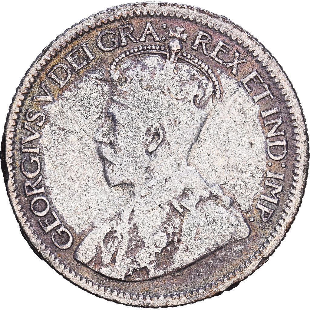 Canadá, George V, 10 Cents, 1931, Royal Canadian Mint, Prata, VF(20-25), KM:23a