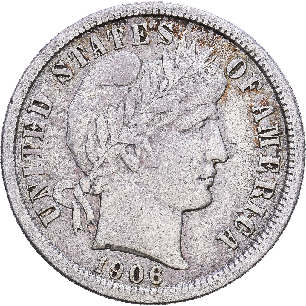 United States, 1 Dime, 1903, Philadelphia, Silver, AU(55-58), KM:113