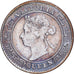Ceylon, Victoria, 10 Cents, 1893, London, Silber, S+, KM:94