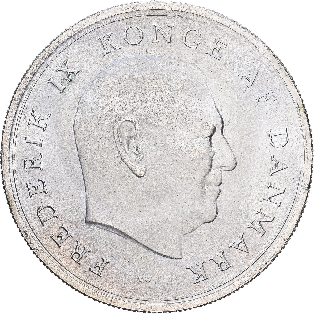 Dänemark, Frederik IX, 10 Kroner, 1967, Copenhagen, Margrethe and Henrik