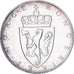 Norway, Olav V, 10 Kroner, 1964, Kongsberg, Silver, AU(55-58), KM:413