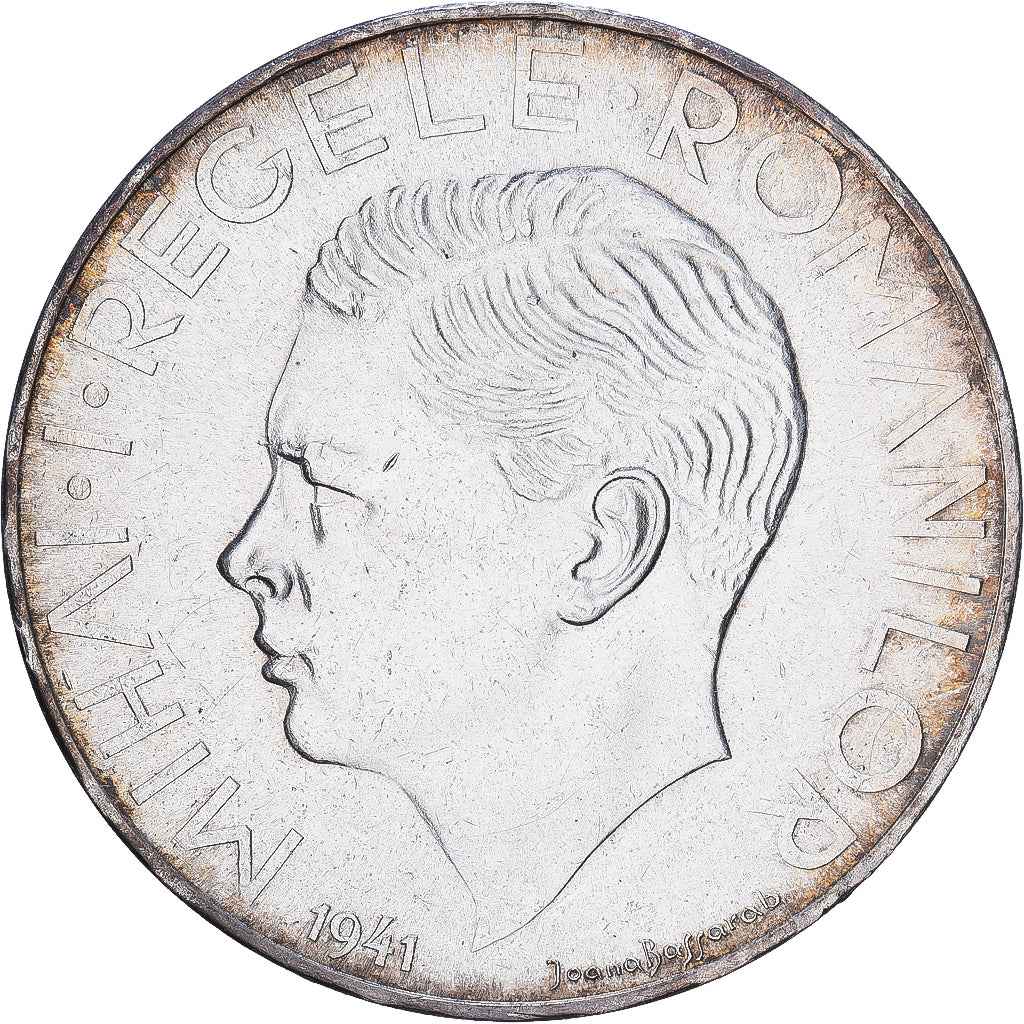 Roemenië, Mihai I, 500 Lei, 1941, Bucarest, Zilver, ZF, KM:60