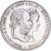 Austria, Franz Joseph I, 2 Florin, 25th Anniversary - Wedding, 1879, Vienna