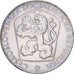 Tschechoslowakei, 25 Korun, 20th Anniversary - Liberation, 1965, Silber, SS+