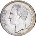 Venezuela, 2 Bolivares, 1945, Philadelphia, Argento, BB+