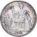 Francuskie Indochiny, 50 Cent, 1936, MDP, Srebro, VF(30-35), KM:4a.2