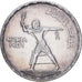 Ägypten, 50 Piastres, 1956/AH1375, Cairo, Silber, SS+, KM:386