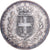 Kingdom of Sardinia, Charles-Albert, 5 Lire, 1844, Genoa, Zilver, FR