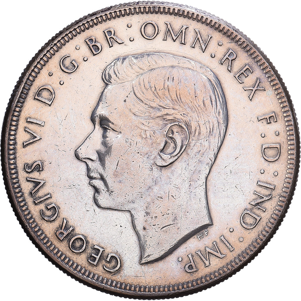 Australien, George VI, Crown, 1937, Melbourne, Silber, SS, KM:34