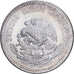 México, 5 Pesos, Cuauhtemoc, 1948, Mexico City, Prata, AU(55-58), KM:465