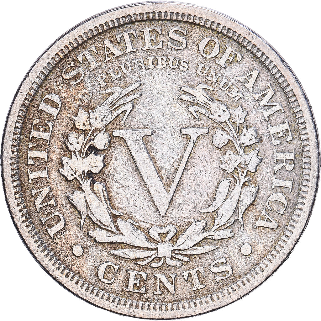Estados Unidos da América, 5 Cents, Liberty Nickel, 1912, Philadelphia