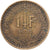 Monaco, Louis II, 1 Franc, 1924, Poissy, Cupro-Aluminium, ZF, Gadoury:MC127