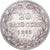Papal States, Pius IX, 20 Baiocchi, 1865, Rome, Silver, AU(50-53), KM:1360a