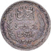 Tunisia, 5 Francs, AH 1353/1934, MDP, Srebro, AU(50-53), KM:261