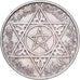 Morocco, Mohammed V, 200 Francs, AH 1372/1953, MDP, Silver, EF(40-45)