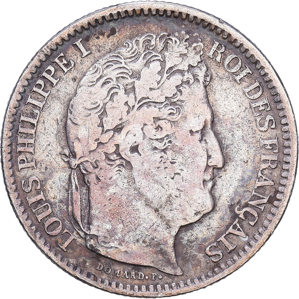 Frankreich, Louis Philippe I, 2 Francs, 1832, Paris, Silber, S+, Gadoury:520