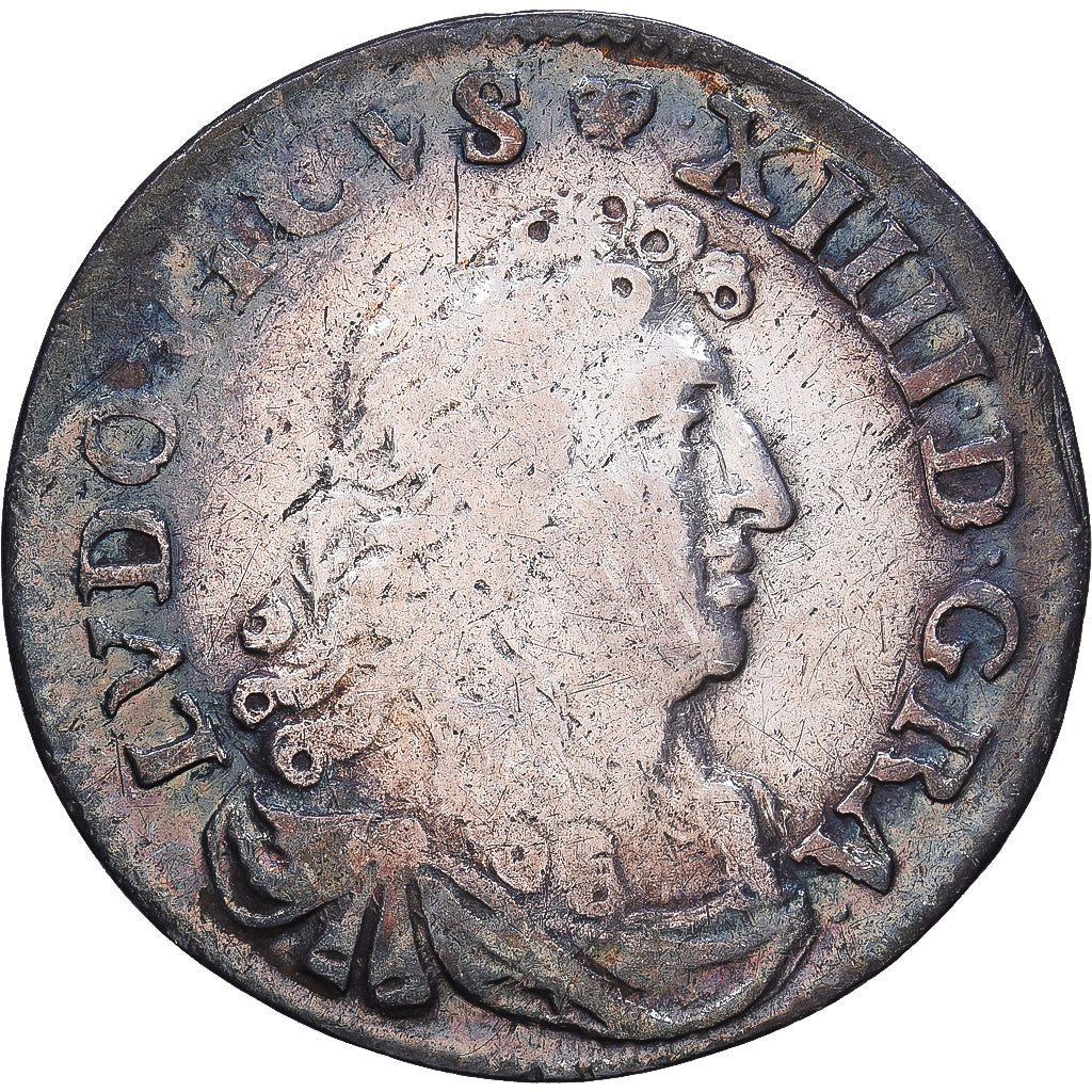 France, Louis XIV, 4 Sols des Traitants, 1775, Vimy, Argent, TB, Gadoury:103