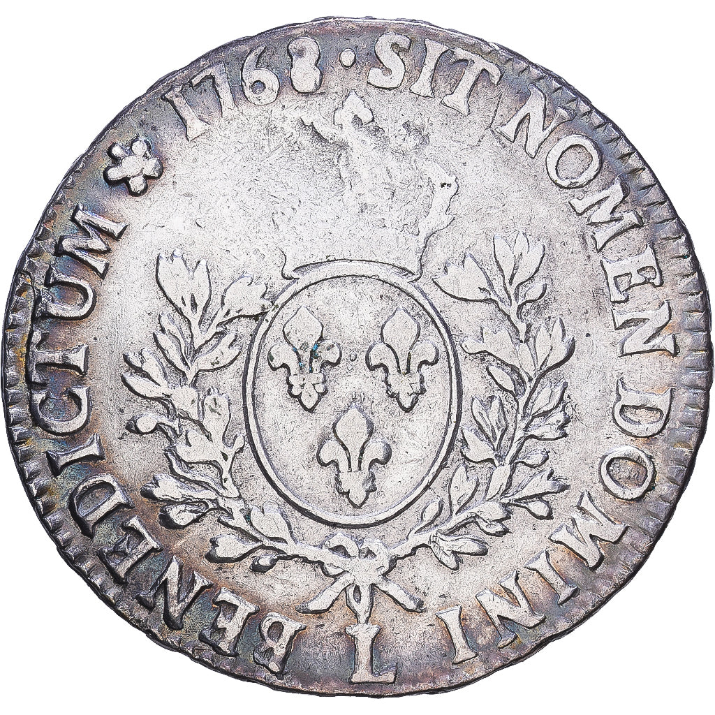 Frankreich, Louis XV, Écu au bandeau, 1768, Bayonne, Silber, S+, Gadoury:322
