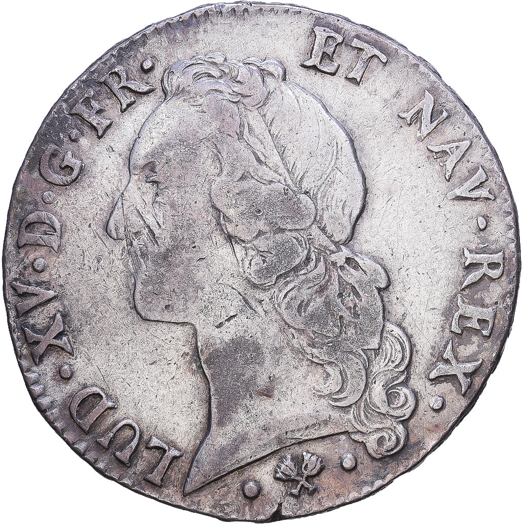 France, Louis XV, Écu au bandeau, 1765, Bayonne, Silver, VF(30-35), Gadoury:322