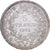 França, 5 Francs, Hercule, 1872, Paris, Prata, AU(50-53), Gadoury:745a