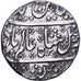 Frans India, Shah Alam II, 1 Rupee, AH 1220/45 (1806), Pondicherry, Zilver, ZF