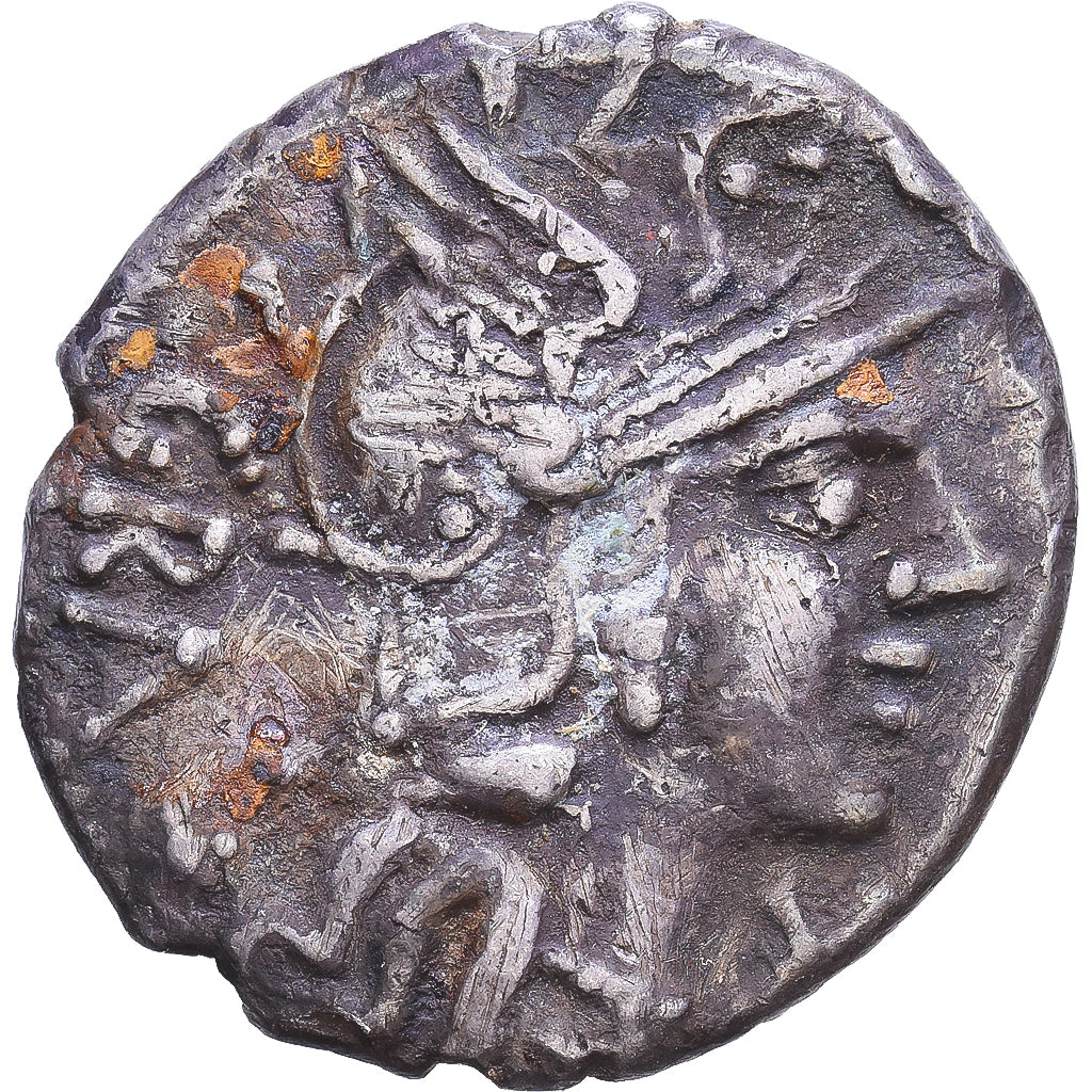 Roman Republic, Antestia, Denarius, 136 BC, Rome, Zilver, FR+, Crawford:238/1