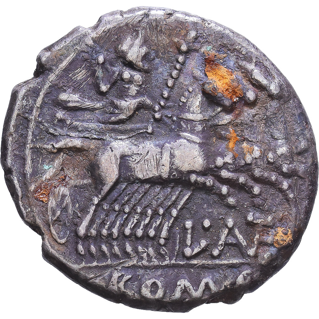 Roman Republic, Antestia, Denarius, 136 BC, Rome, Zilver, FR+, Crawford:238/1