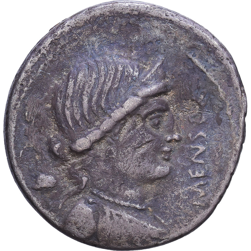Roman Republic, Farsuleia, Denarius, 75 BC, Rome, Zilver, FR+, Crawford:392/1b