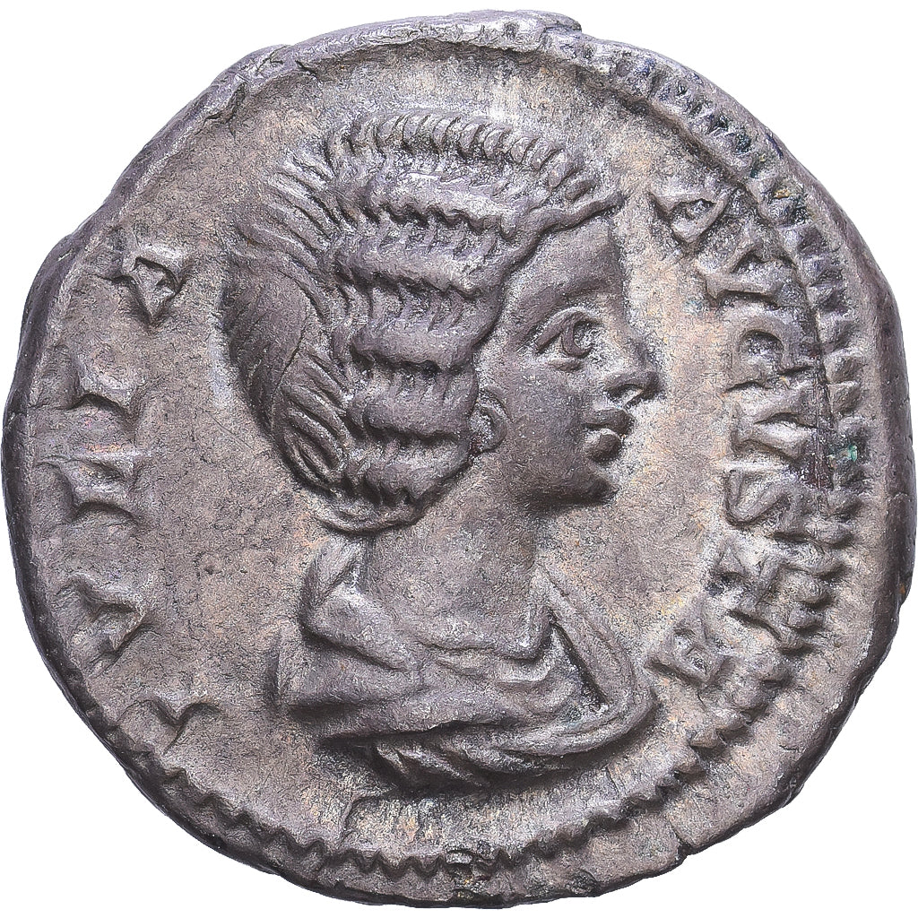 Roman Empire, Julia Domna, Denarius, 196-211, Rome, Srebro, AU(50-53), RIC:546