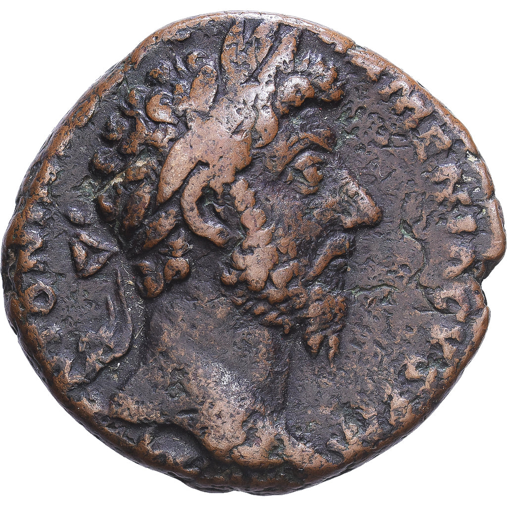 Roman Empire, Marcus Aurelius, As, 164-165, Rome, Bronze, SS, RIC:894