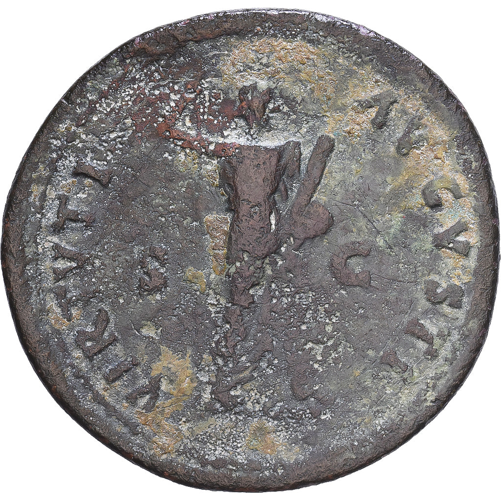 Roman Empire, Domitian, As, 95-96, Rome, Bronce, BC+, RIC:810