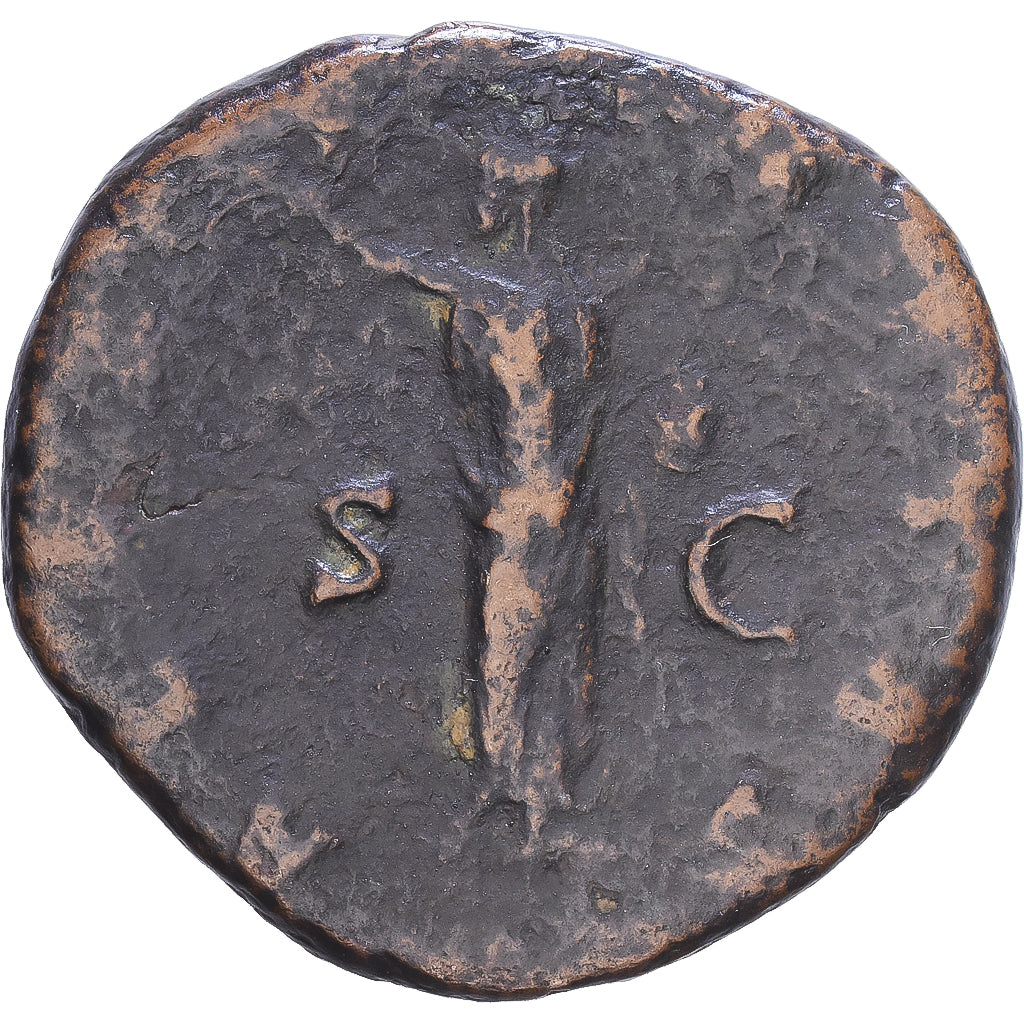 Roman Empire, Diva Faustina I, As, 141, Rome, Bronce, BC+, RIC:1164