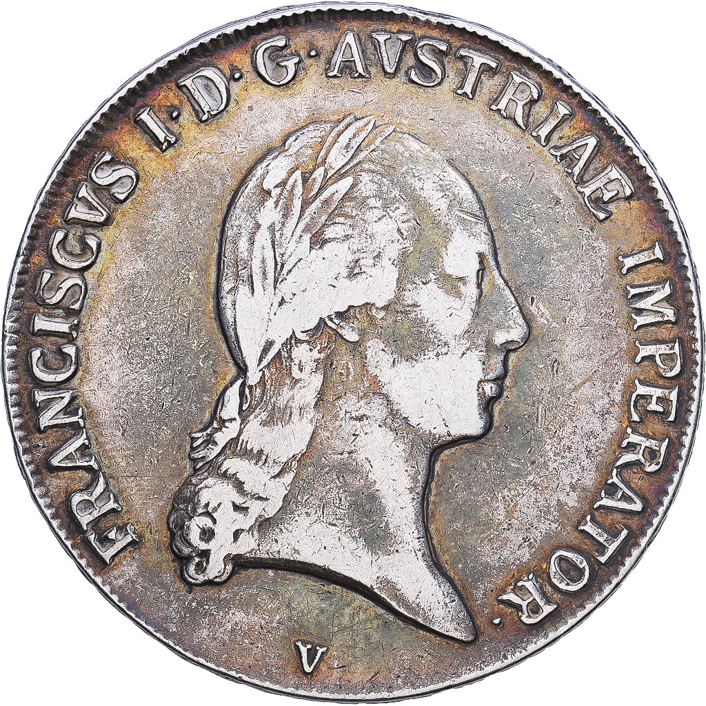 Autriche, Franz I, Thaler, 1821, Venise, Argent, TTB, KM:2162